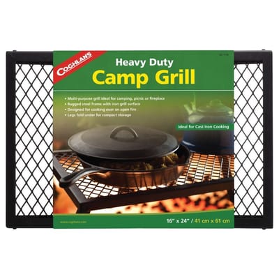 Coghlans Heavy Duty Camp Grill, grillplaat