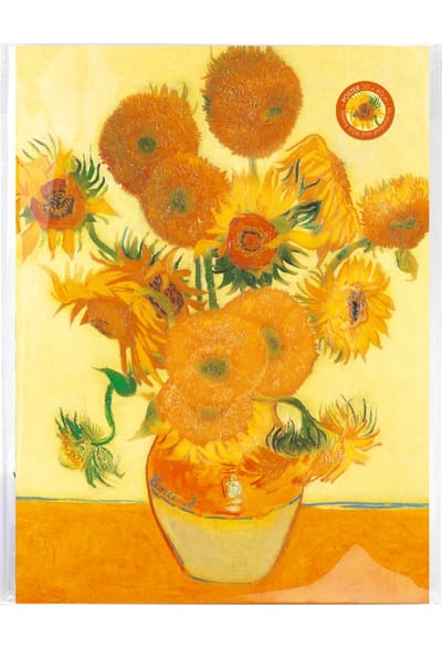 Lanzfeld Van Gogh - Poster Schilderij A3 - Zonnebloemen - Vincent van Gogh - PP Hoes