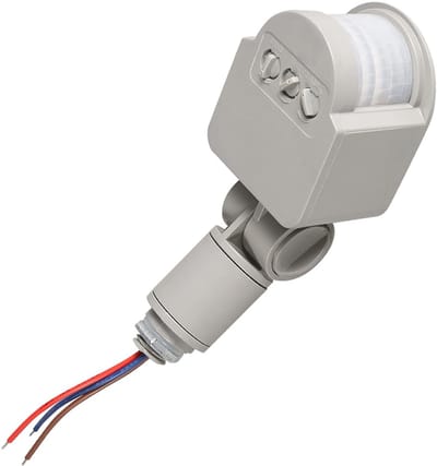 Dailygoody - LED Buitenbeveiliging - Bewegingssensor - Energiebesparend - 8 Meter - Infraroodsensor - Ideaal voor buitenverlichting - Wandlamp