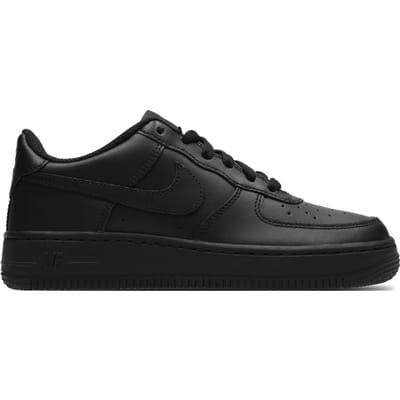 Nike Air Force 1 LE GS Triple Black Kinder Sneakers FV5951-001 35.5 black