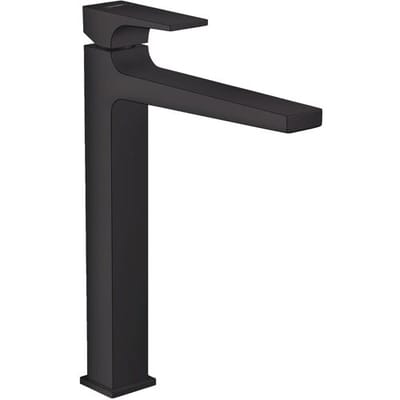 Hansgrohe Metropol single lever basin mixer 260 with lever handle and push-open waste set for wash bowls 32512000