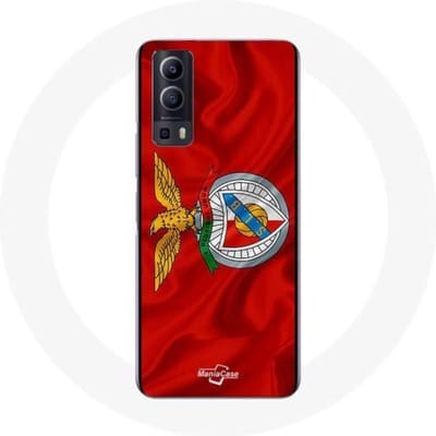 Vivo Y72 slb benfica hoesje rode achtergrond