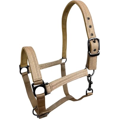 Kantar York Karmen Cob - Beige met Gun Smoke Fittings