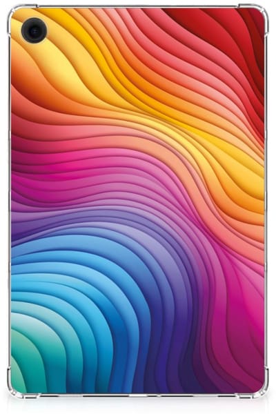 Back Cover voor Samsung Galaxy Tab A9 Plus Regenboog