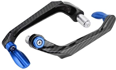 Dailygoods- Stuurbescherming Universeel - 7/8 Inch - Aluminiumlegering - Motorfiets - Blauw - Duurzaam - Handvatbescherming