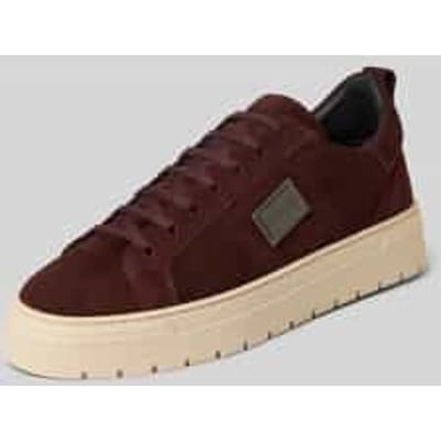 sneakers van echt leer model 'Moose'