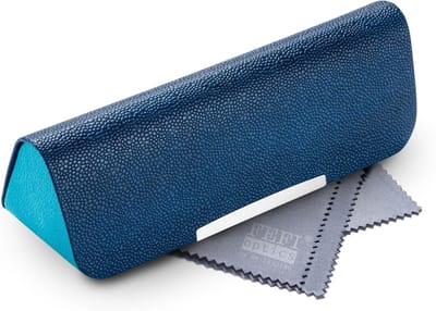 Brillenkoker Hardcase - Brillenetui Beschermhoes - Veilig Opbergen - Opvallend Design - 16x5.5x5.3 cm - Geel