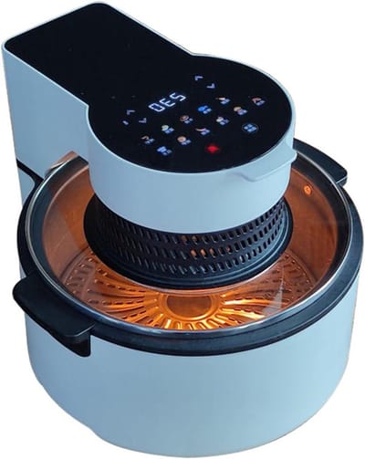 Visuele Airfryer - Olievrije Oven - Gezond Koken - Groot 5.5L Venster - 5.5 Liter - Multicolor