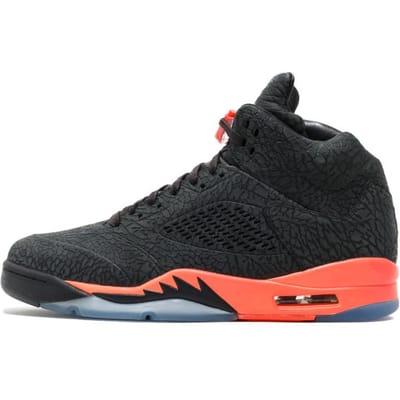 Jordan 5 Retro 3Lab5 Infrared 599581-010 46 black