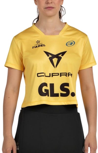 Bullpadel T-Shirt Bagan bg Dames Geel