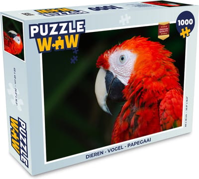 Puzzel Dieren - Vogel - Papegaai - Legpuzzel - Puzzel 1000 stukjes volwassenen