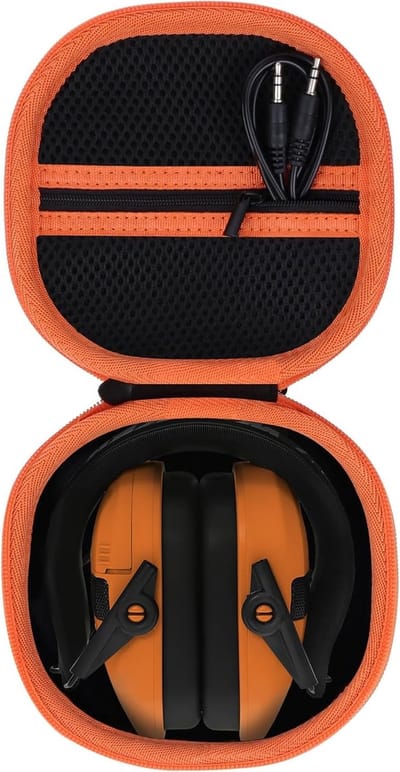 Hard Case voor Walker's Razor Slim Oorkappen - Bescherming, Draagbaarheid en Duurzaamheid