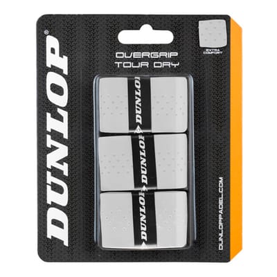 Dunlop Tour Dry Verpakking 3 stuks-wit