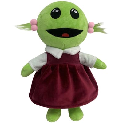 Nanalan Mona Klein Meisje Pluche Pop Groene Buitenaardse Schattig En Zacht Cartoon Kussenpop Kamerdecoratie Voor Kinderverjaardagen Cadeau 30cm groen
