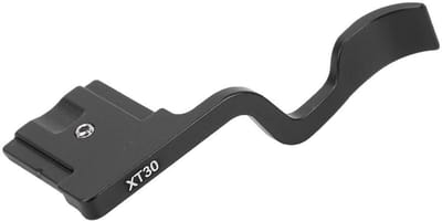 Jhubersproducts - Duimgreep - Camera-accessoire - Verbeterde grip - Zwart - Duurzaam aluminium - Geschikt voor Fuji XT30 - Handgreepaccessoire