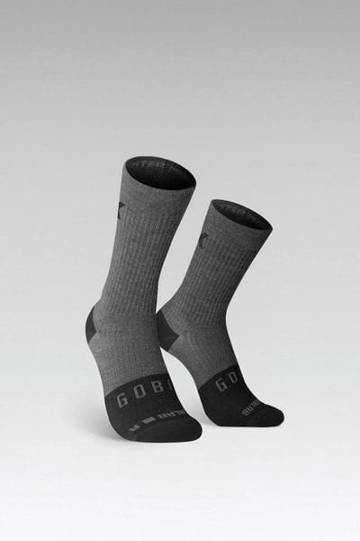 Gobik Fietssokken Winter Merino Unisex Alloy - S/M