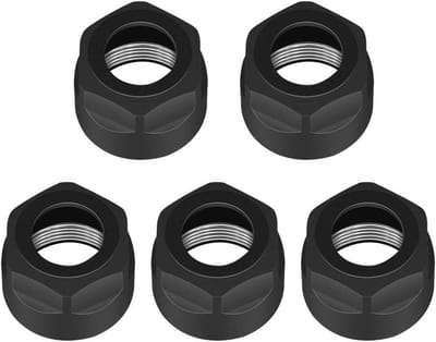 Spantangen Klemmoeren - Precisie Moeren - CNC Frezen - Gelegeerd Staal - 16 Millimeter - Metaal