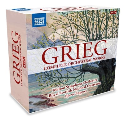 Malmö Symphony Orchestra, Royal Scottish National Orchestra, Bjarte Engeset - Grieg: Complete Orchestral Works (8 CD)