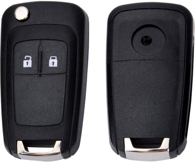 Autosleutel Afstandsbedieningssleutel Behuizing 3 knoppen Vervanging voor OPEL Corsa Combo Omega