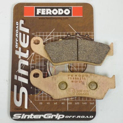 Plaquette de frein Ferodo pour Moto Suzuki 125 RM 1996 à 2011 AV Neuf