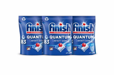 Finish Powerball - Quantum Infinity Shine - Vaatwastabletten - Glasbescherming - 249 Capsules - Voordeelverpakking