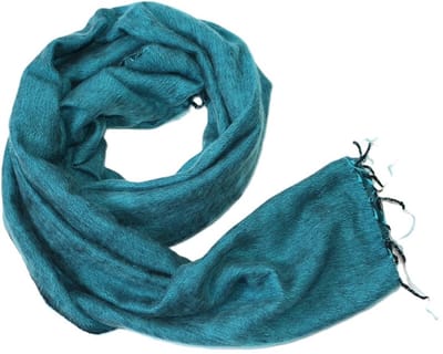 Yogi & Yogini Meditatiedeken - Omslagdoek - Blauw Aqua - 200 x 80 cm