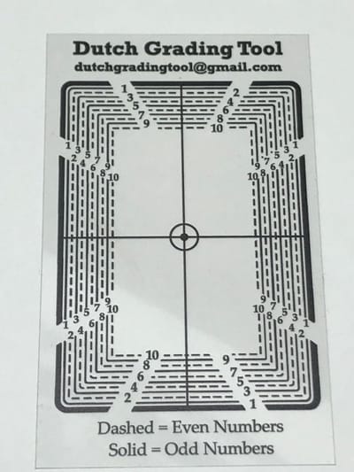 Card grading tool - Centering tool - PSA - BGA - TCG - collectable comic- en Sportscards