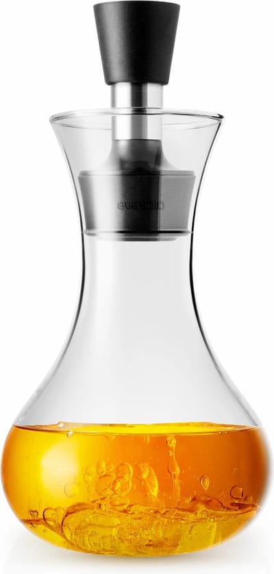 Eva Solo Olie-/ Azijn Karaf - Dressing Shaker - Anti-drup - 250ml - Borosilicaat Glas - Met Schenktuit