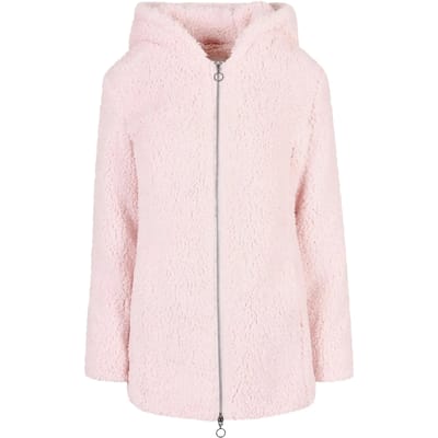 Urban Classics - Sherpa Jacket - XS - Roze