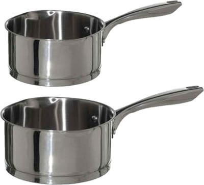 5Five - Steelpannen - Alle warmtebronnen - Set 2x - Dia 18 en 20 cm