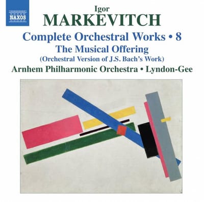 Arnhem Philharmonic Orchestra, Christopher Lyndon-Gee - J.S. Bach: Markevitchorchestral Works 8, Musical Offering (CD)