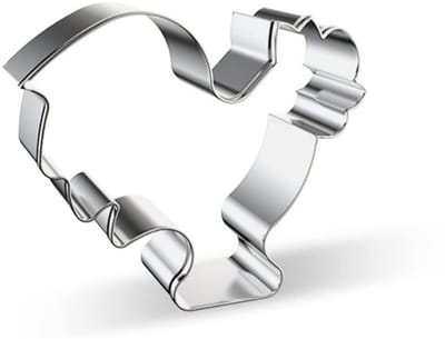 Uitsteekvormpje Haan/Kip - 80x69MM - Stevige vorm voor uitsteken deeg en fondant - Boerderij dieren Cookie Cutter