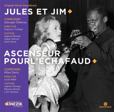 Georges Delerue, Miles Davis - Jules Et Jim / Ascenceur Pour L'echafaud (LP) (Remastered)