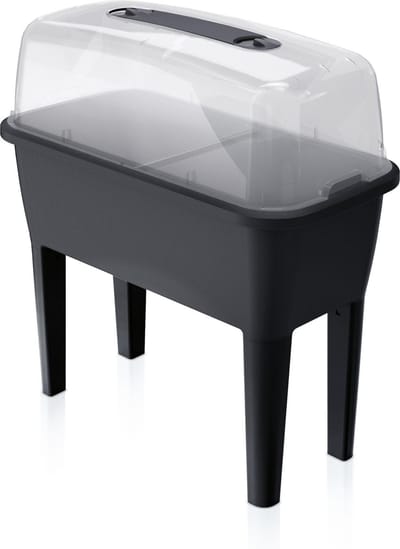 Respana kweekbak antraciet - 77 x 38,7 x 82 cm