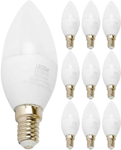 LED line LITE LED Kaarslamp C37 E14 - 8W (vervangt 60W) - 720lm - Ø37mm - 230V - Energiezuinig - 10 stuks