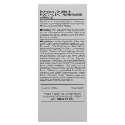 Dr.Melaxin - Picotonic Shot Pigmentation Serum 2026 Old Version - 30ml
