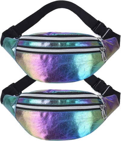 Holografische Heuptas voor Vrouwen - Waterproof Bumbag, Ideaal voor Reizen, Feesten en Sportactiviteiten, Kleurrijke en Stijlvolle Heuptassen