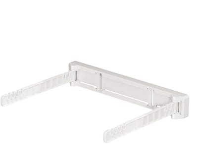 Vuilniszakhouder - Afvalzakhouder - Ruimte Besparen - Opvouwbaar Ontwerp - 27x6x3.5 cm - Wit