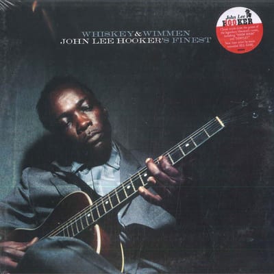 LP Plaat JOHN LEE HOOKER - Whiskey & Wimmen (John Lee Hooker's VJR00005 Vee Jay Records 2017 US Blues gray