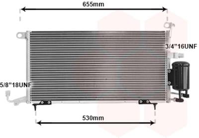 Van Wezel - LUCHTCONDENSATOR VOOR SEAT TOLEDO I 1991-1999 1L0820413
