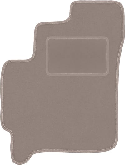 Beige bestuurdersmat voor: Kia Carens I minivan (1999-2006)