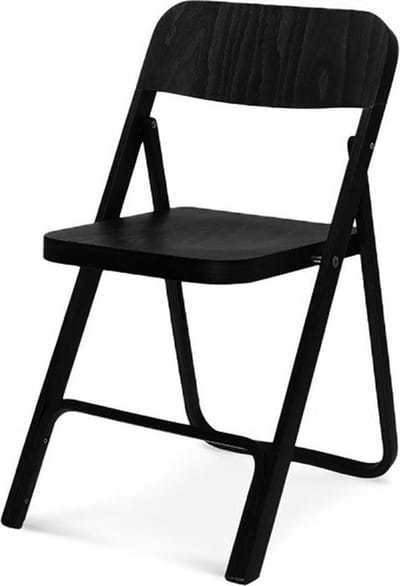 Fameg Flip Klapstoel Zwar - Hout - Vouwstoelen - Opklapbare Stoel - 44,5 x 53,5 x 79,50 cm