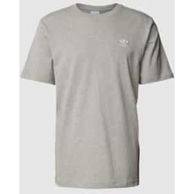 T-shirt met labelstitching, model 'ESSENTIAL'