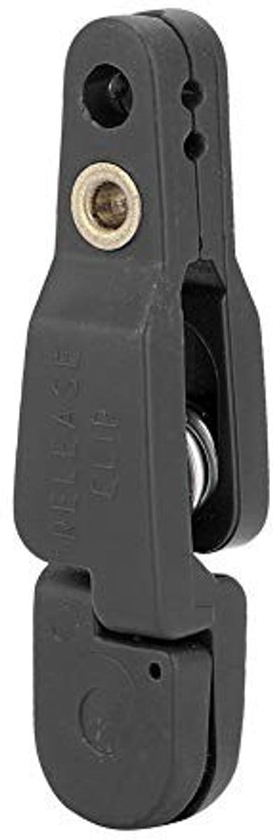 Dailygoods- Snap Clip - 2 Stuks - Snelle Ontgrendel Clip - Duurzaam Kunststof - Voor Planner Board/Downrigger - Gewicht 5 Gram - Makkelijk in Gebruik - Visclip