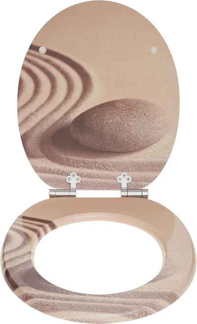 Houten Toiletbril met Softclose Mechanisme en Antibacterieel Oppervlak