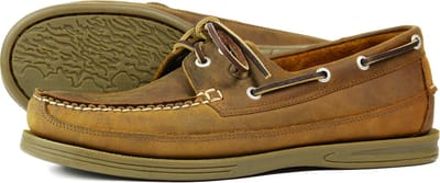 Orca Bay Fowey heren bootschoen wide-fit sand maat 41