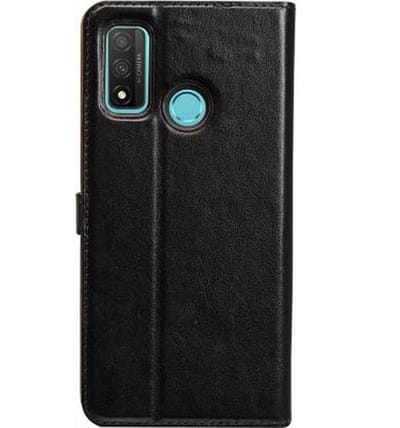 Bigben Connected, Hoesje geschikt voor P Smart 2020 - Folio Wallet met Magnetische Lipsluiting, Zwart