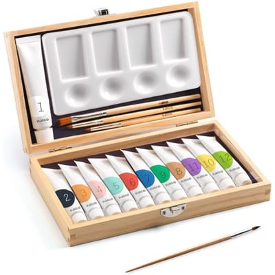 DJECO plakkaatverf artistic box 6 jr+