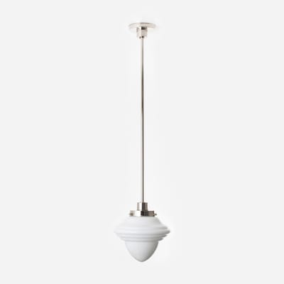 Hanglamp Acorn Medium 20's Nikkel - Art Deco Trade
