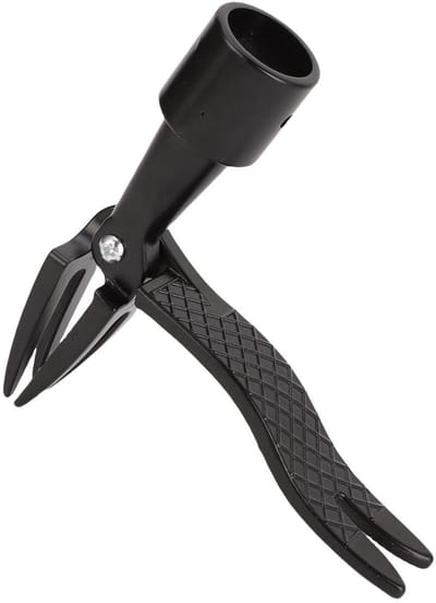 Dailygoods- Onkruidtrekker Draagbaar - 4 Klauw Onkruidverwijderaar - Gelegeerd Aluminium - Antislip Ontwerp - Schroefgaten - Stevige Verbinding - Onkruidplukker
